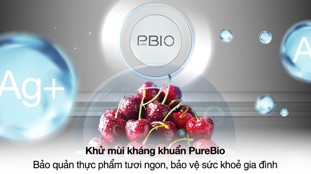 Tủ Lạnh Toshiba Inverter 596 Lít Side By Side GR-RS780WI-PGV(22)-XK - công nghệ khử mùi, kháng khuẩn